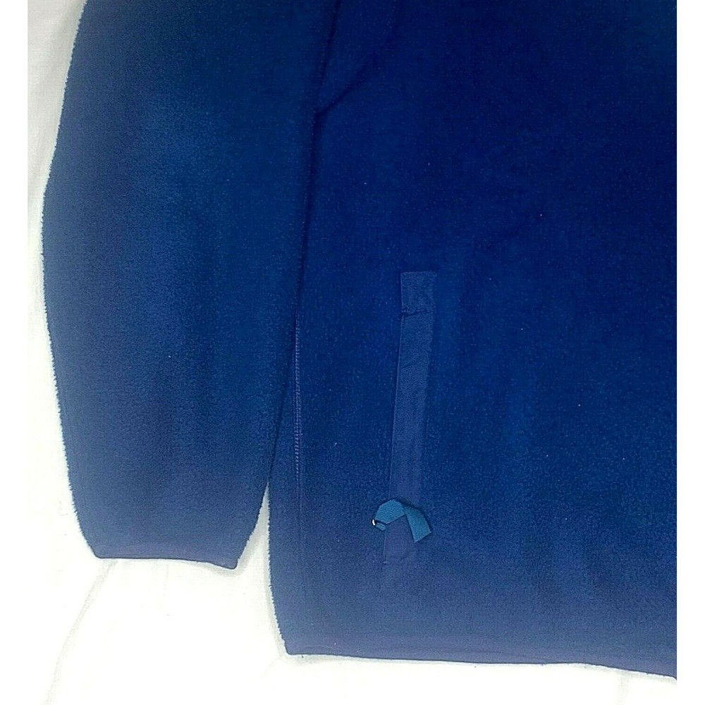 Vintage '91 Patagonia Mens Synchilla Fleece Jacket Cobalt Blue 25021 Size Large - Picture 8 of 12